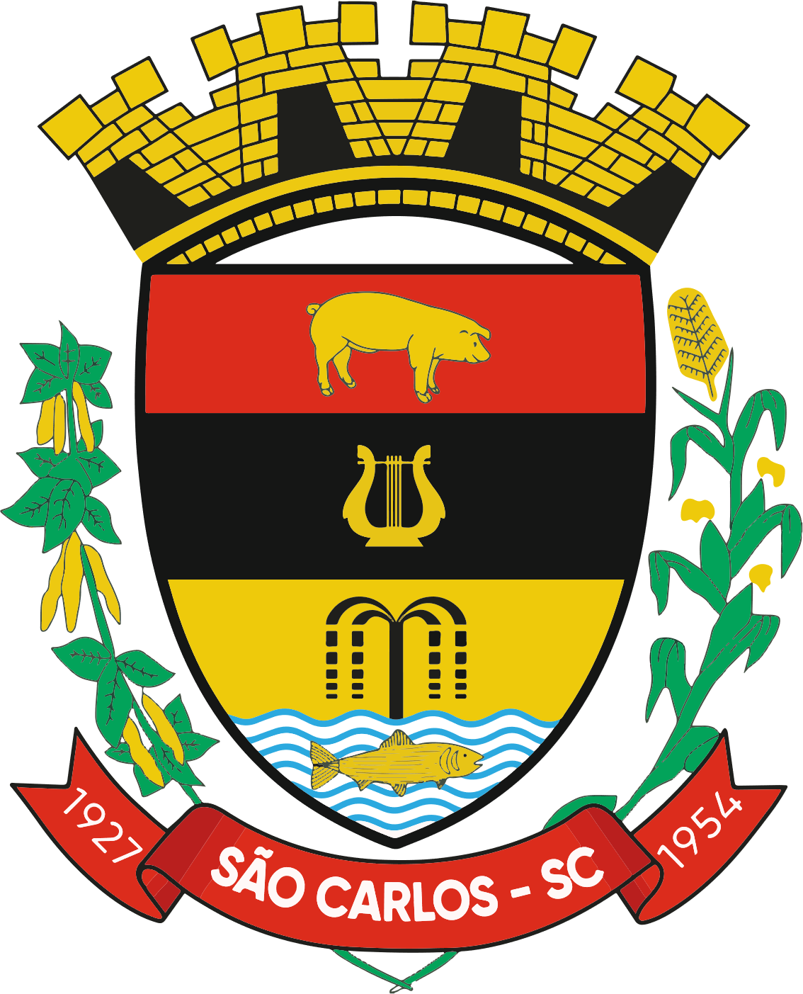 Brasão MUNICIPIO DE SAO CARLOS