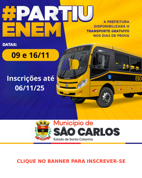TRANSPORTE ENEM 2025